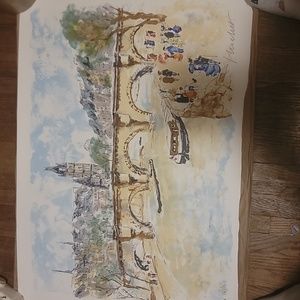 #1 Lithograph, EA edition! Numbered and hand signed